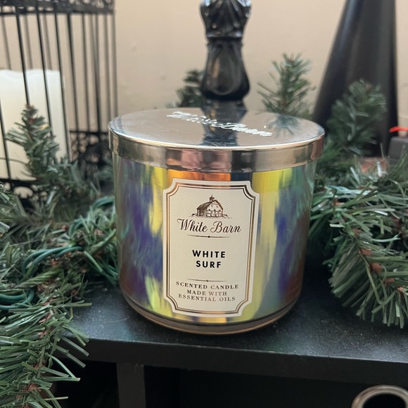 Bath & Body Works Other - ♥️ 4/$20 ♥️ Discontinued Bath & Body Works 14.5 oz White Surf Candle